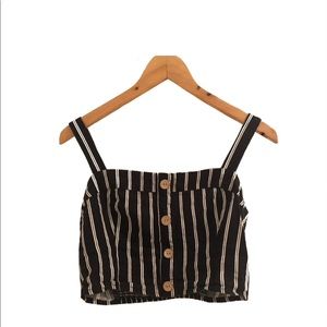 Striped Blue Tank Top